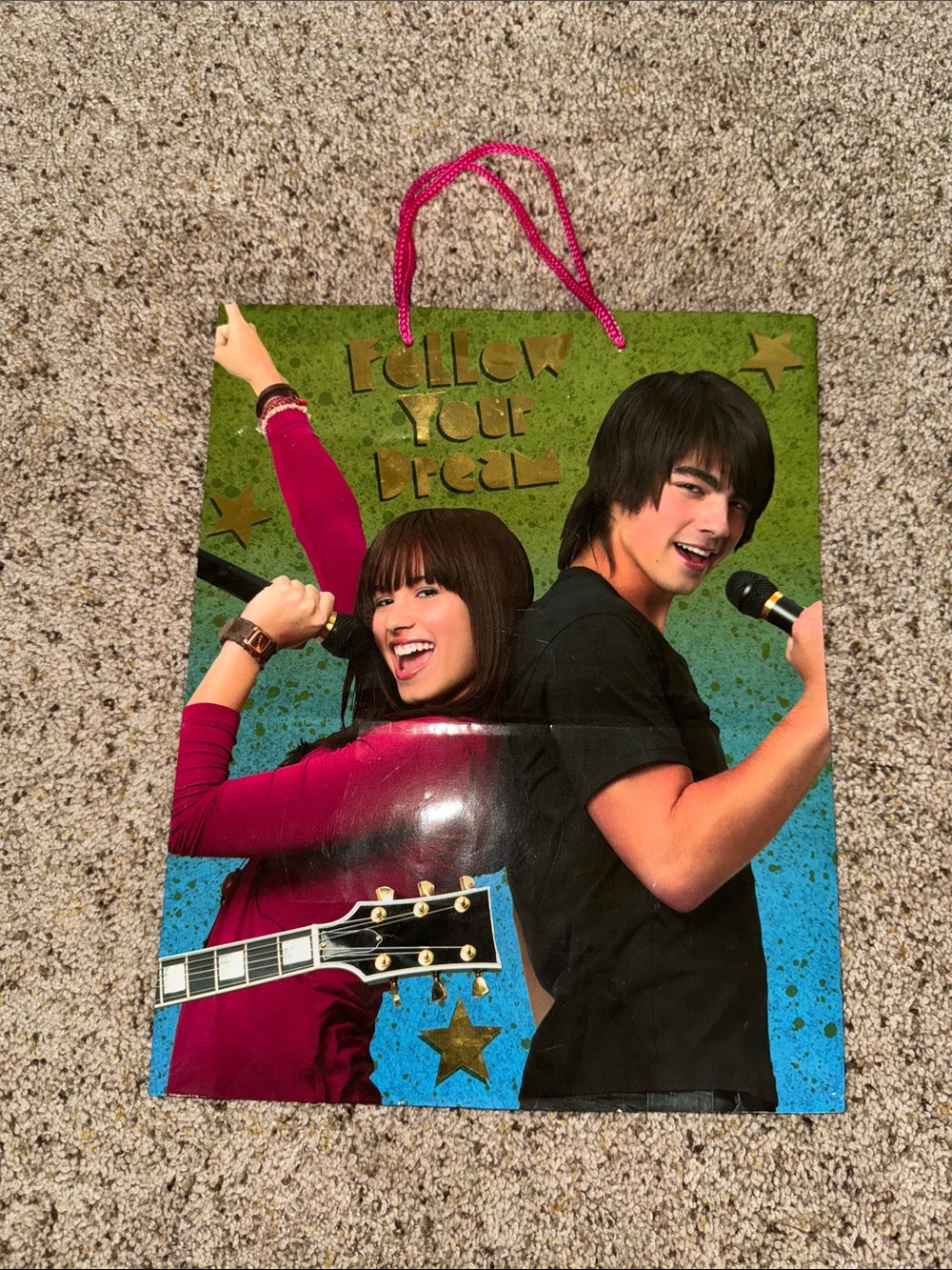 Camp Rock gift bag